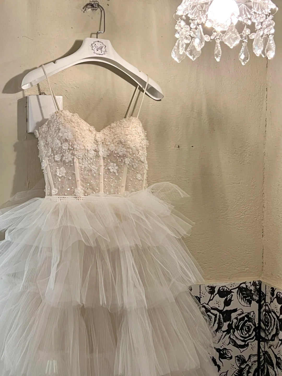 A Line Tulle Princess Evening Dress for Girls Long Party Gowns    cg25781