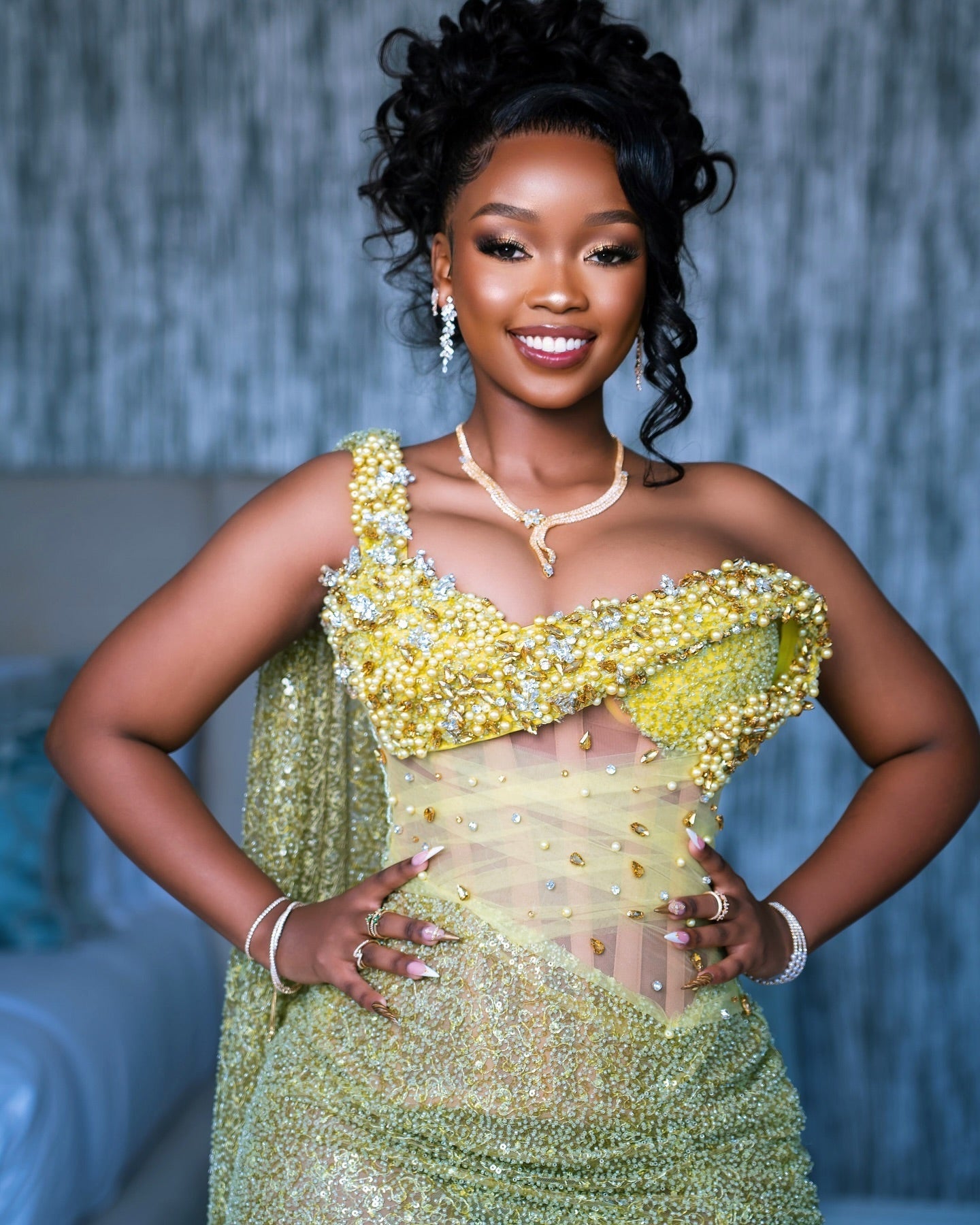 Sexy Long Prom Dresses Formal Evening Dress For Black Girls   cg25456