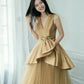 A Line V Neck Formal Dress Long Party Dress Evening Dress Prom Dresses     cg25740