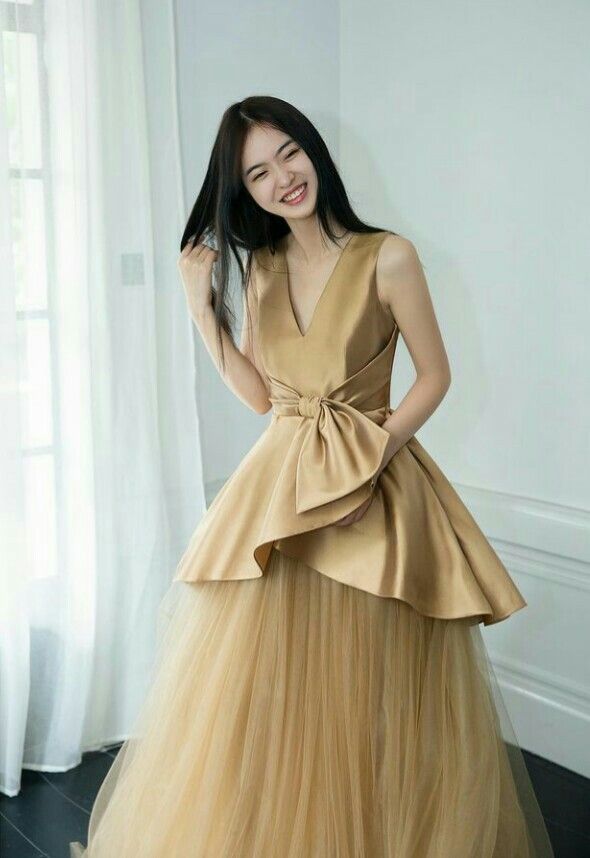 A Line V Neck Formal Dress Long Party Dress Evening Dress Prom Dresses     cg25740