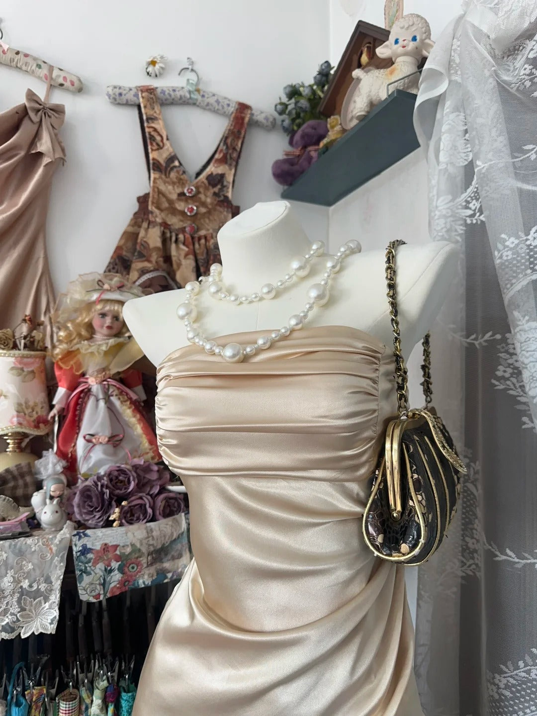 Irregular length Champagne Vintage Short Party Dress Cocktail Dresses Homecoming Dress     cg25848