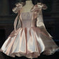 Pink Short Evening Party Dress Homecoming Gowns      cg25588