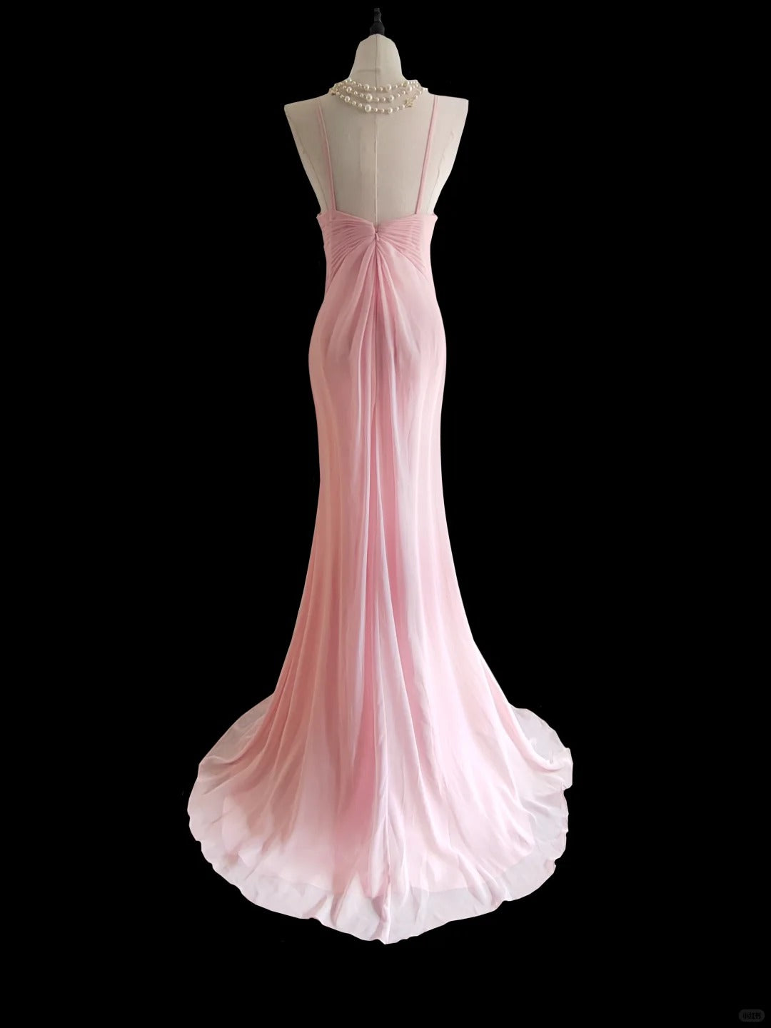 Pink Vintage Long Party Dress Evening Dress Prom Dresses     cg25758