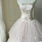 A Line Pink Prom Party Dresses Unique Long Evening Dress Vintage Princess Dress   cg25987