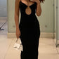 Black Evening Dress Sexy Prom Party Dress    cg25639