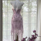 Vintage Short Evening Dresses, Lilac Short Party Gowns  cg25535