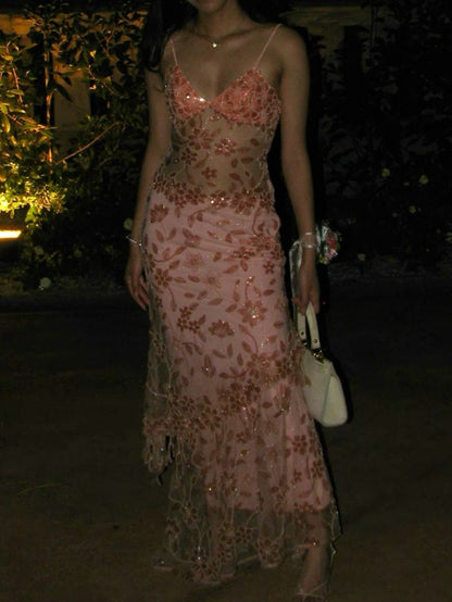 Pink Evening Dresses,Sleeveless Party Prom Dress, Formal Dress    cg25469