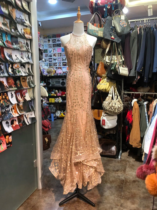 Tulle Mermaid Elegant Prom Dress Long Evening Party Gowns    cg25833