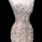Pink Mermaid Sequins Prom Party Dress Shiny Sexy Birthday Dress Evening Dress cg26375