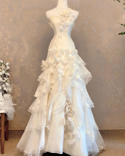 White Prom Party Dress Princess Gown Sweet 16 Birthday Dress  cg26276