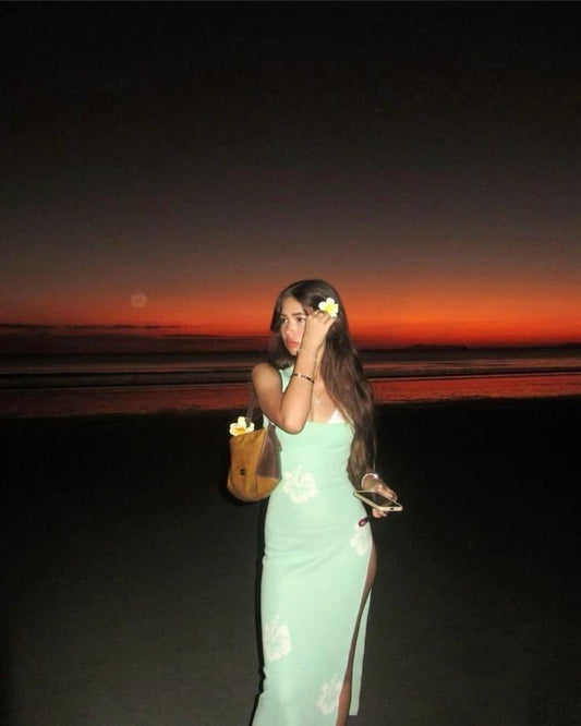 Mint Green Mermaid Evening Dress Long Prom Party Dress cg26177