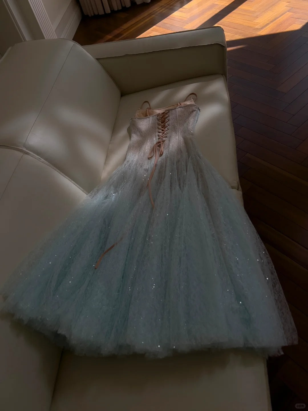 Blue Prom Party Dresses Unique Long Evening Dress Vintage Princess Dress   cg26006