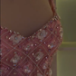 Pink Elegant Evening Dresses, Sleeveless Party Prom Dress, Formal Dress    cg25468