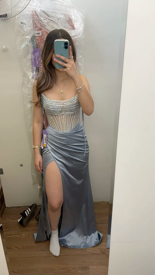 Sleeveless Mermaid Prom Dress Evening Dress Graduation Dress cg26153