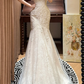Sleeveless Mermaid Lace Wedding Dress Sexy Evening Dress cg26318