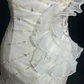 Mermaid Satin Chiffon Ruffle Beaded Long Prom Dress,Wedding Dress,Evening Dress  cg26182