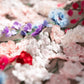 Dopamine Style Floral Pink Prom Dress Appliques Spaghetti Straps Mermaid Evening Dress CY0009