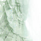 Vibrant Sequins Green Prom Dress Strapless A-Line Floral Evening Dress CY0012