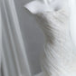 Alluring White Tulle Wedding Dress Strapless Mermaid Bridal Gowns CY0017