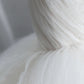 Alluring White Tulle Wedding Dress Strapless Mermaid Bridal Gowns CY0017