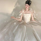 Brilliant A-Line Wedding Dress Ideas Strapless Appliques Bridal Gowns CY0020
