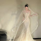 Gorgeous Long Sleeve Wedding Dress Lace Off-the-Shoulder Mermaid Bridal Dress CY0021