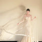 Gorgeous Long Sleeve Wedding Dress Lace Off-the-Shoulder Mermaid Bridal Dress CY0021