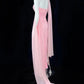 Y2K Style One Shoulder Sheath Prom Dress Pink Evening Dress CY0039
