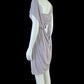 Flowy Light Purple Homecoming Dress Draped Sheath Short Dress CY0045