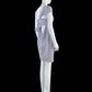 Flowy Light Purple Homecoming Dress Draped Sheath Short Dress CY0045