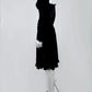 Sparkly  Ruffles Black Homecoming Dress Off-the-Shoulder Sheath Crystals Short Dress CY0050