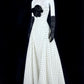 Charming Bows Strapless Sweet 16 Dress 3D Appliques Polka Dots A-Line Evening Gowns CY0051