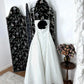Charming Bows Strapless Sweet 16 Dress 3D Appliques Polka Dots A-Line Evening Gowns CY0051