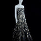 Romantic Strapless Black Sweet 16 Dress Sequins A-Line Party Dress CY0075