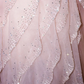 Sweet Strapless Sheath Long Prom Dresses Tulle Pink Evening Dresses cg26123