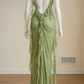 Green Long Prom Dresses Formal Party Dress Birthday Outfit cg26113