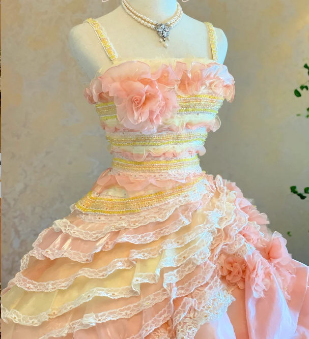 Ball Gown Sweet 16 Birthday Dress Pink Quinceanera Dresses  cg26324