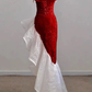 Sheath Off The Shoulder Sequin Red Evening Dress Prom Dresses Birthday Outfits  cg26196