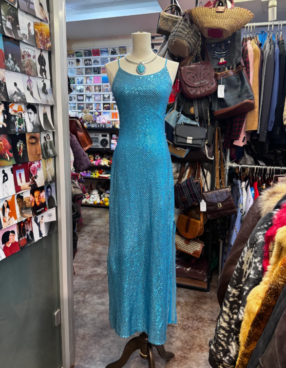 Open Back Blue Prom Party Dress Evening Dress Party Dress cg26352