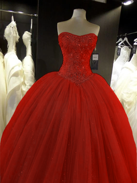 ball gown Prom Dresses Tulle Lace Appliques   cg16835
