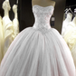 ball gown Prom Dresses Tulle Lace Appliques   cg16835