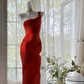Vintage Evening Dresses, Unique Sleeveless Party Gowns  cg25528