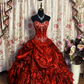 A Line Long Ball Gown Quinceanera Dress Unique Long Evening Dress    cg25549