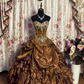 A Line Long Ball Gown Quinceanera Dress Unique Long Evening Dress    cg25549