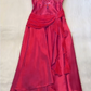 Spaghetti Straps Long Orange Party Dress Evening Dress Prom Dresses     cg25671