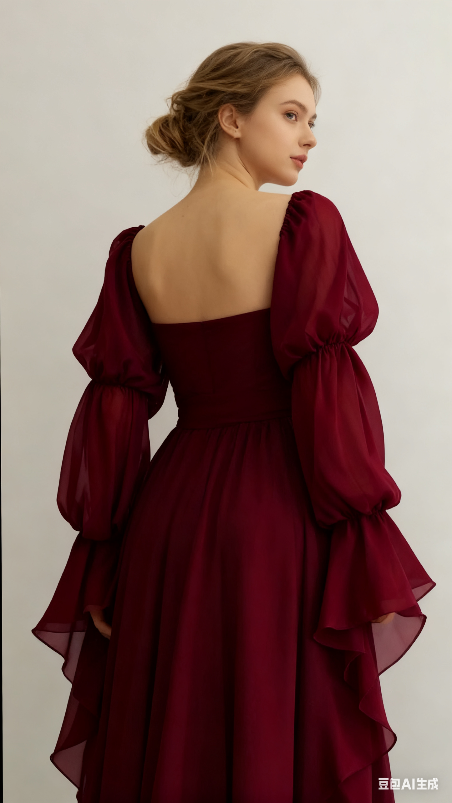 Beautiful Vintage Romantic A-line Blue Prom Dress Evening Dress    cg25819