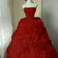 A Line Pink Prom Party Dresses Unique Long Evening Dress Vintage Princess Dress   cg25983