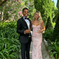 Pink Long Prom Dresses With Flora Formal Party Dress Birthday Outfit cg26119