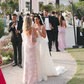 Pink Long Prom Dresses With Flora Formal Party Dress Birthday Outfit cg26119