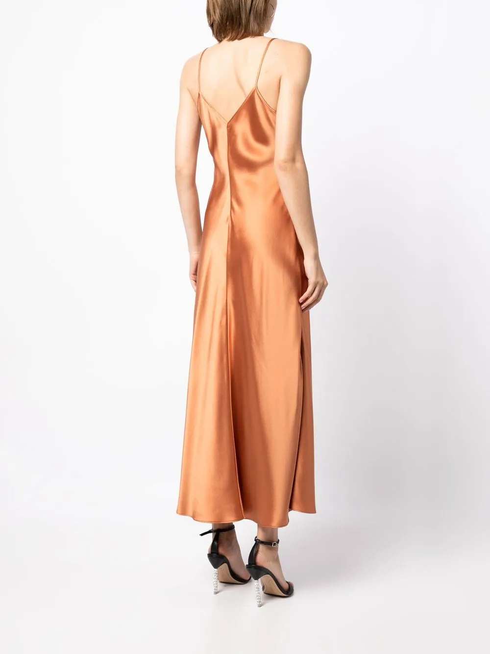 A-Line Spaghetti Straps Long Prom Dress  cg4823